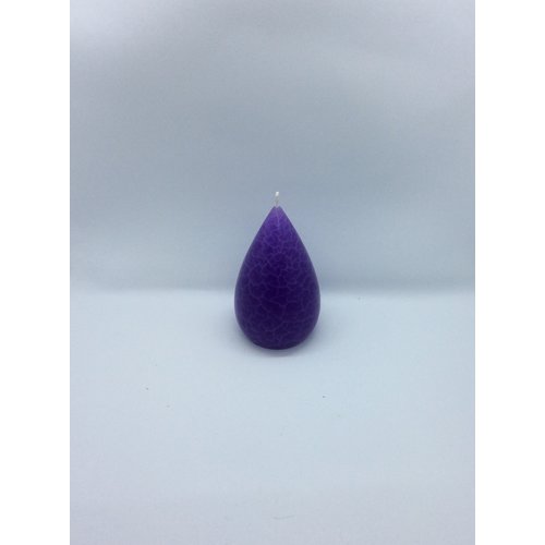Barrick Design Candle Stout Crackle Grape 5 inches Barrick Design Candle Stout Crackle Grape 5 inches
