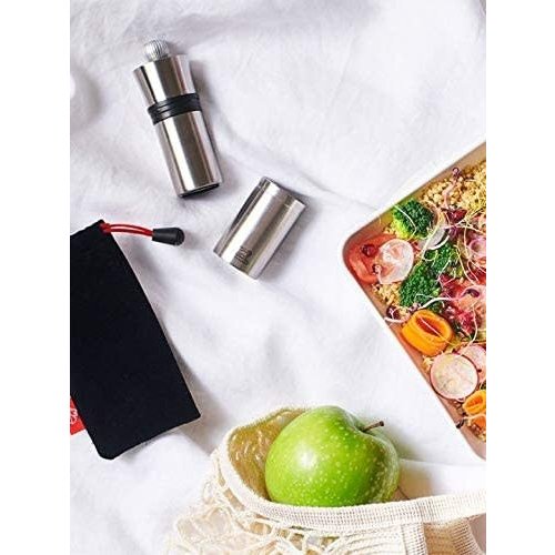 Peugeot Pocket Stainless Steel Pepper Mill 10 cm