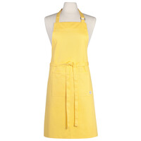 Apron Chef Plain  Lemon Yellow