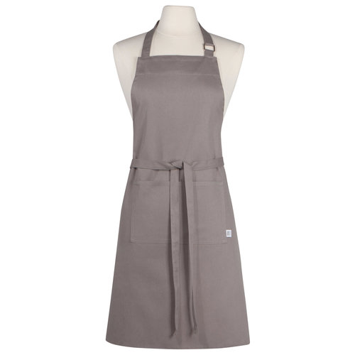 Danica Apron Chef Plain Grey Danica Apron Chef Plain Grey