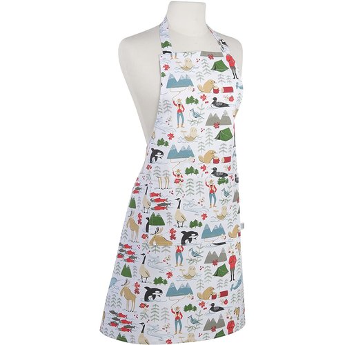 Now Designs Apron with Prints True North