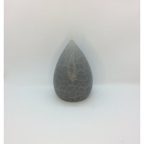 Barrick Design Candle Stout Crackle Light Grey