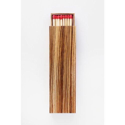 ADC GLAZE Handmade matchbox Zebrawood Large ADC GLAZE Handmade matchbox Zebrawood Large
