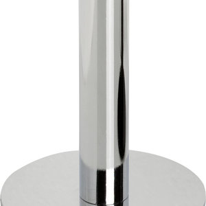 IHR Candle Holder Metal - SILVER - 12.5 cm