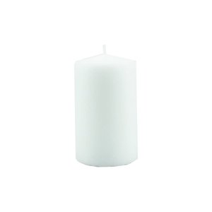 Diana Pillar Candle 2.75 x 4.75 inches White Diana Pillar Candle 2.75 x 4.75 inches White