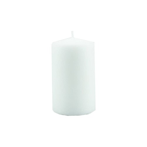 Diana Pillar Candle 2.75 x 4.75 inches White Diana Pillar Candle 2.75 x 4.75 inches White