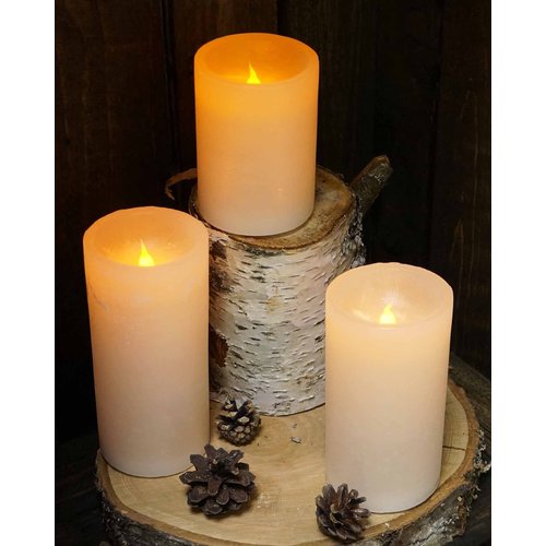 Carsim Pillar Candle 2.75” x 6” LED RED Carsim Pillar Candle 2.75” x 6” LED RED