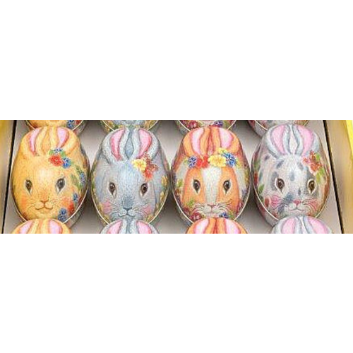JL Bradshaw Embossed Tin Bunny JL Bradshaw Embossed Tin Bunny