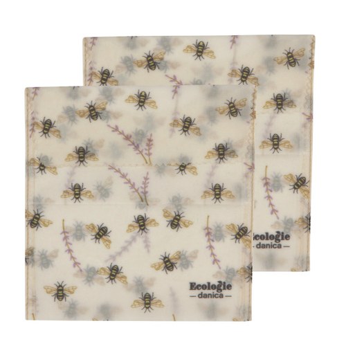 Now Designs Beeswax Sandwich Wrap/ Set of 2 Now Designs Beeswax Sandwich Wrap/ Set of 2