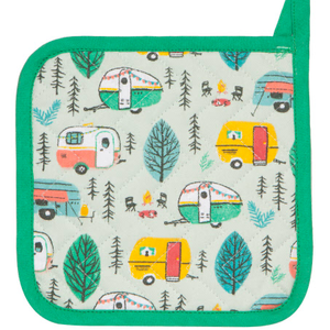 Now Designs Pot Holder Classic Assorted Set/2 Happy Camper