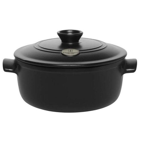 Emile Henry EMILE HENRY Tall Stockpot 4L Fusain Emile Henry EMILE HENRY Tall Stockpot 4L Fusain