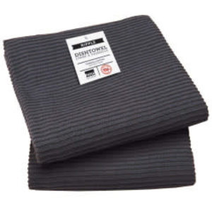 Now Designs Tea Towel Ripple Black