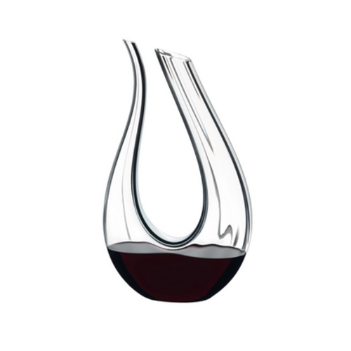 Riedel Decanter Amadeo Fatto A Mano Black and White