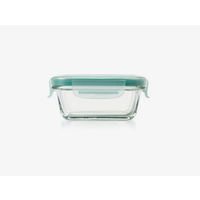 OXO SMARTSEAL 4oz. RECT. GLASS