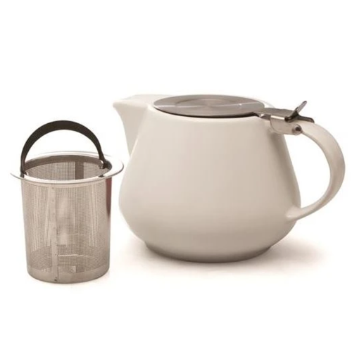 BIA BIA TEAPOT WITH INFUSER WHITE 650 ML. BIA BIA TEAPOT WITH INFUSER WHITE 650 ML.