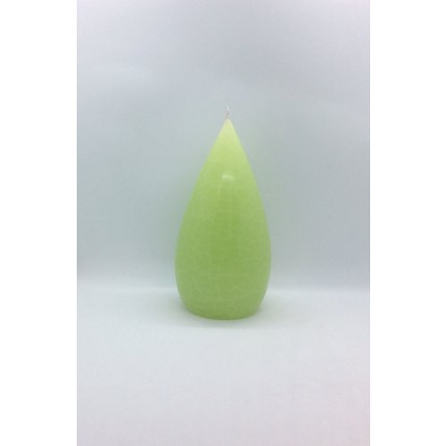 Barrick Design Candle Stout Crackle Celery