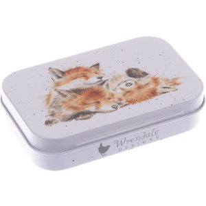 Wrendale FOX MINI TIN - THE AFTERNOON NAP