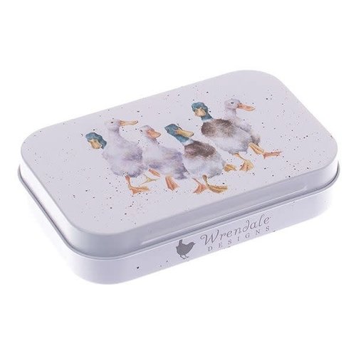 Wrendale DUCK MINI TIN - QUAKERS Wrendale DUCK MINI TIN - QUAKERS