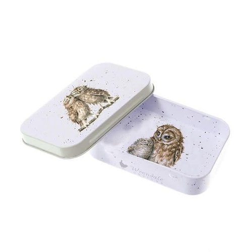 Wrendale OWL MINI TIN - BIRDS OF A FEATHER Wrendale OWL MINI TIN - BIRDS OF A FEATHER