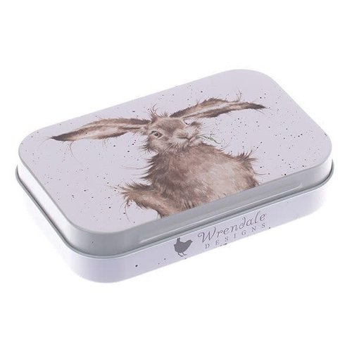 Wrendale HARE MINI TIN - HAREBRAINED Wrendale HARE MINI TIN - HAREBRAINED