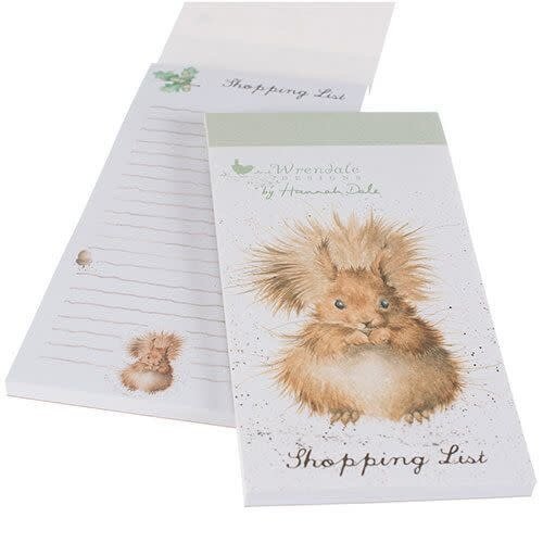 Wrendale SQUIRREL SHOPPING PAD Wrendale SQUIRREL SHOPPING PAD