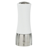 Madras White Wood Pepper Mill 16 cm