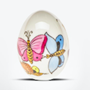 Herend Miniature Egg Butterfly