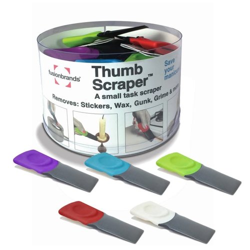 FUSION BRAND Thumbscraper Assorted Colours FUSION BRAND Thumbscraper Assorted Colours