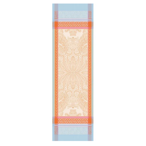 Garnier Thiebaut Table Runner Isaphire Iridescent 21" x 71" Garnier Thiebaut Table Runner Isaphire Iridescent 21" x 71"