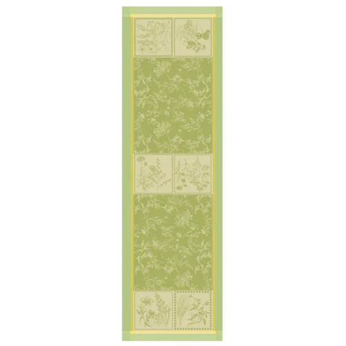 Garnier Thiebaut Table Runner Herbora Prairie 21" x 70" Garnier Thiebaut Table Runner Herbora Prairie 21" x 70"