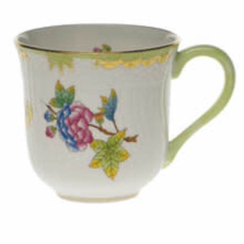 Herend Coffee / Milk Mug Rocaille Queen Victoria 330 ml Herend Coffee / Milk Mug Rocaille Queen Victoria 330 ml