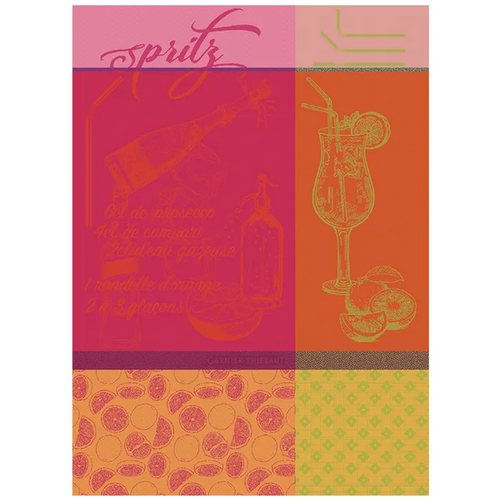 Garnier Thiebaut Garnier Thiebaut Tea Towel Spritz Rosso Garnier Thiebaut Garnier Thiebaut Tea Towel Spritz Rosso