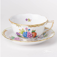 Tea Cup and Saucer Queen Victoria