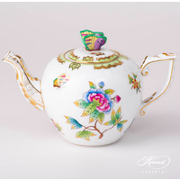 Teapot Butterfly Knob Queen Victoria