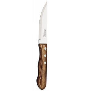 Danesco JUMBO STEAK KNIFE BROWN POLY HANDLE
