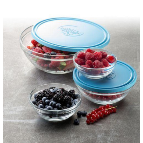 Duralex LYS Round Blue Lid 14 cm