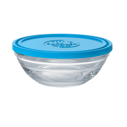 Duralex LYS Round Blue Lid 20cm Duralex LYS Round Blue Lid 20cm