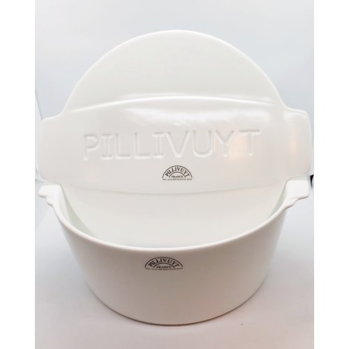 Pillivuyt PILLIVUYT ULYSSES Fancy Branded Lid & Deep Casserole 9.5"  3L Non Induction