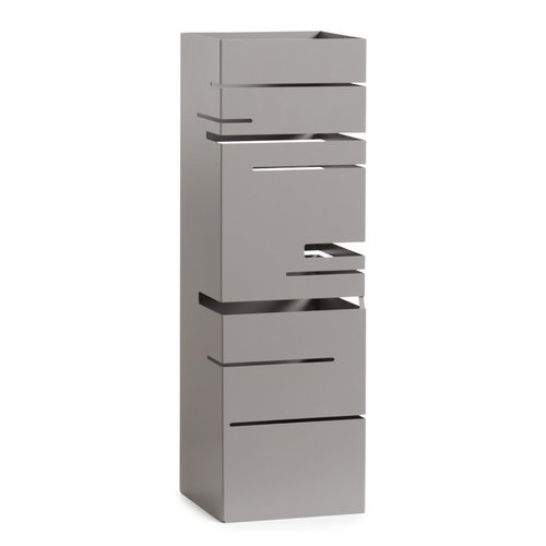 Torre & Tagus MATRIX Cutout Umbrella Stand - Grey Torre & Tagus MATRIX Cutout Umbrella Stand - Grey