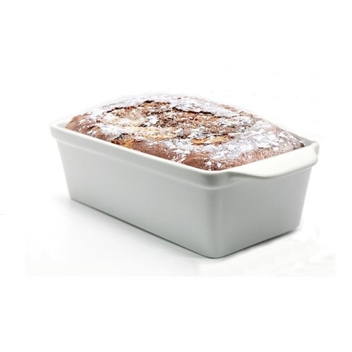 BIA White Porcelain Loaf Pan