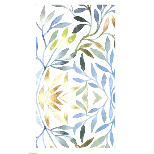 OCD NAPKIN/GUEST TOWEL Willow Leaves OCD NAPKIN/GUEST TOWEL Willow Leaves