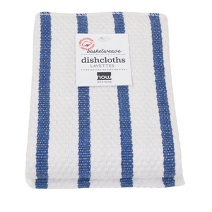 Now Designs Dishcloth Basketweave Royal Blue