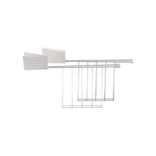 Alessi ALESSI Toaster Rack/ Set of 2 WHITE