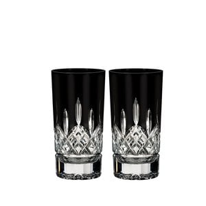 Waterford LISMORE Highball BLACK Pair Waterford LISMORE Highball BLACK Pair