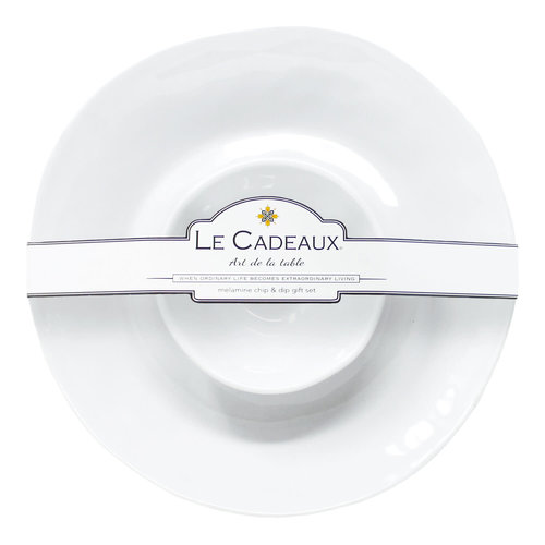 Le Cadeaux Chip & Dip Set BIANCO Le Cadeaux Chip & Dip Set BIANCO