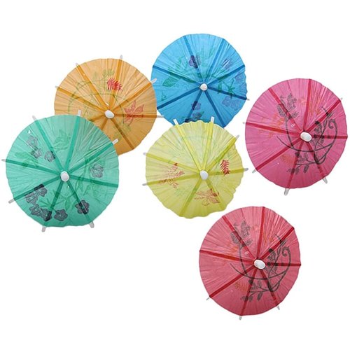Nicetys Import Mini Paper Cocktail Umbrellas/ Pack of 144 Nicetys Import Mini Paper Cocktail Umbrellas/ Pack of 144