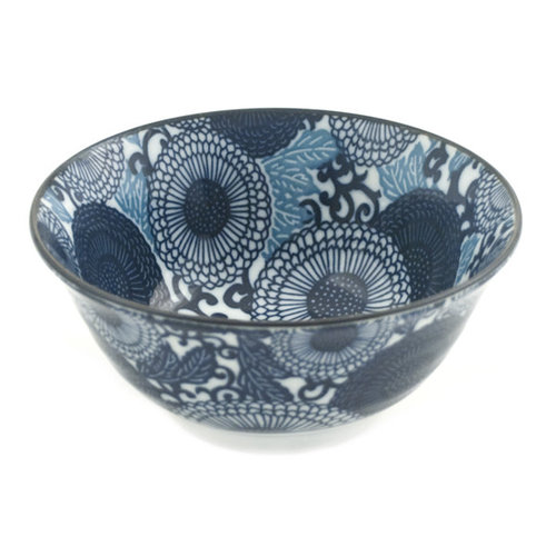 Nicetys Import JAPANESE Blue/Turquoise Design Bowl 532ml Nicetys Import JAPANESE Blue/Turquoise Design Bowl 532ml