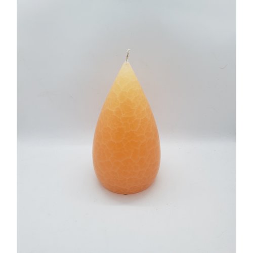 Barrick Design Candle Stout Crackle Peach