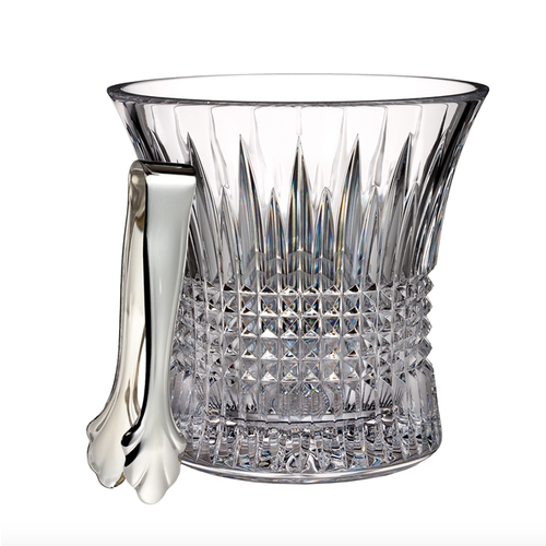 WWRD Canada LISMORE DIAMOND Ice Bucket & Tongs WWRD Canada LISMORE DIAMOND Ice Bucket & Tongs