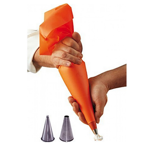 DeBuyer DEBUYER Pastry Bag Set with Two Nozzles